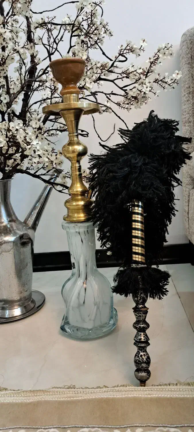 قلیون ۳ لایه ی برنجی سنگین|کلکسیون و سرگرمی|اندیشه, اندیشه فاز ۳|دیوار