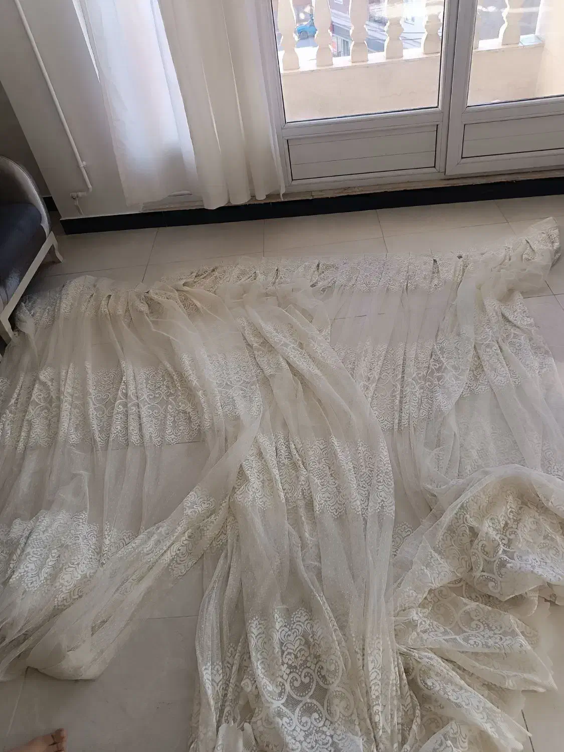 پرده حریر|پرده، رانر، رومیزی|ملایر, |دیوار