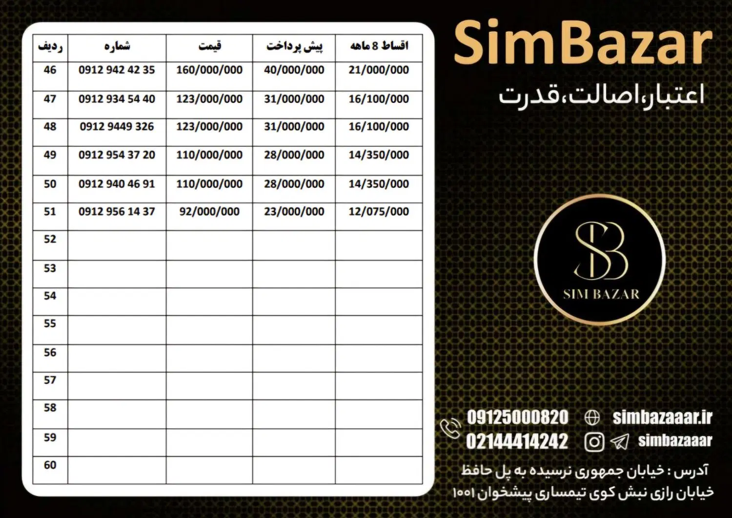 09127798486|سیمکارت|اهواز, نادری|دیوار