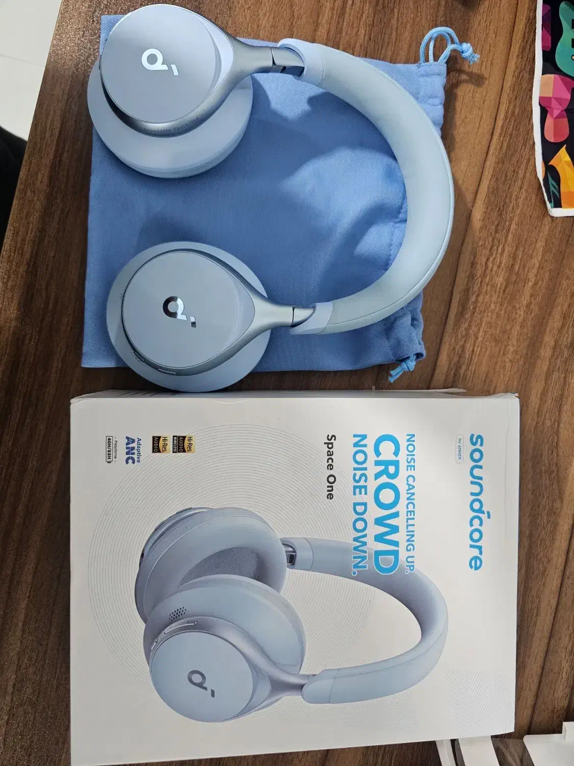 هدست soundcore one spase در حد نو|لوازم جانبی موبایل و تبلت|شیراز, شهرک گلستان شمالی|دیوار