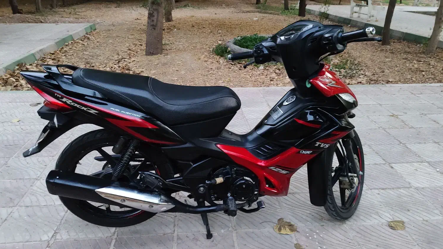 موتور لاکی tvs راکز|موتورسیکلت|دزفول, |دیوار