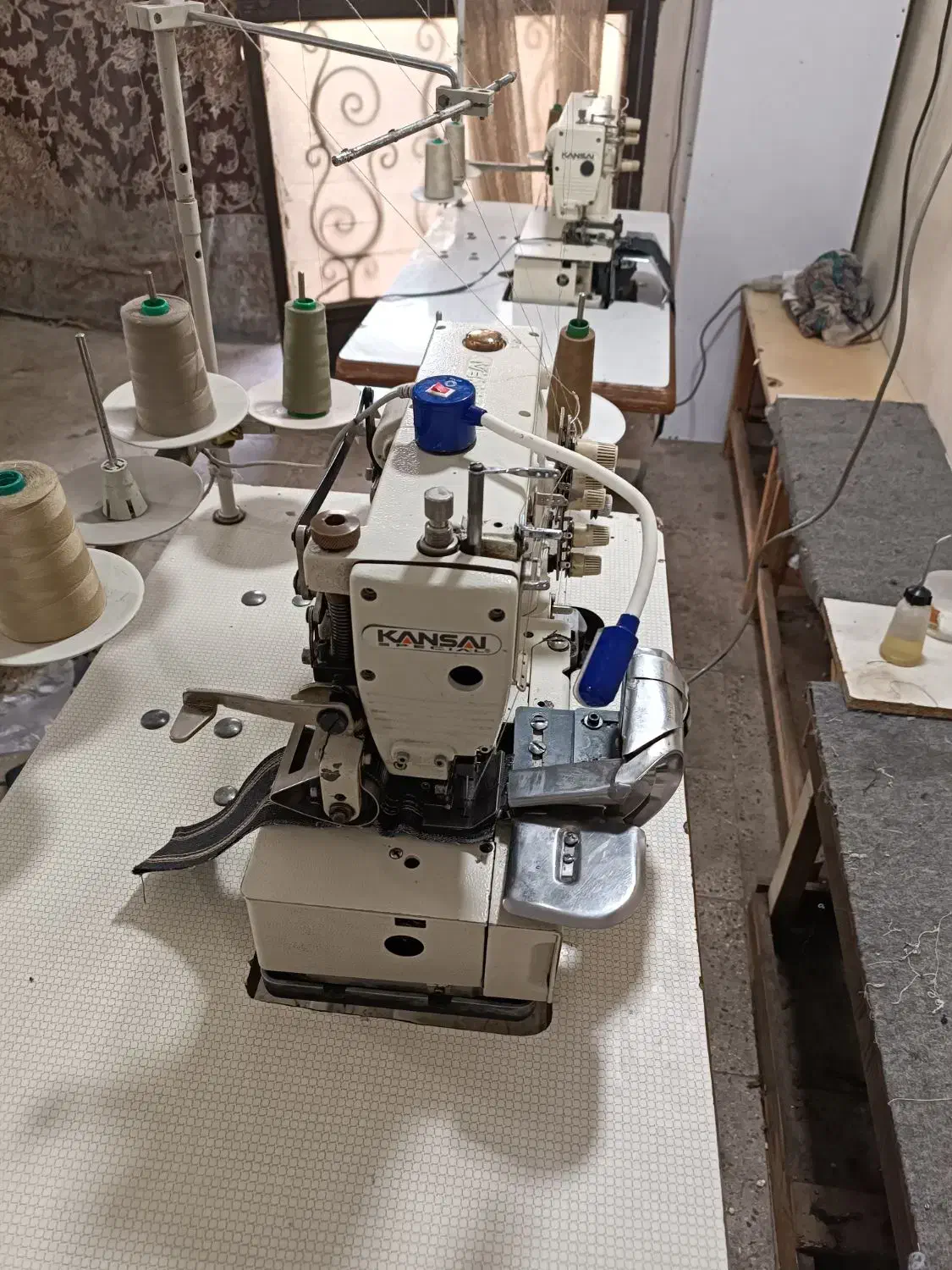 کمرکش کانزا ژاپن|چرخ خیاطی و ریسندگی|قرچک, مهدیه|دیوار