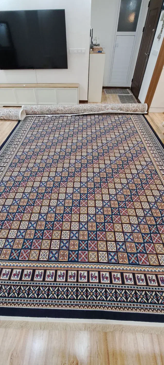 گلیم فرش ۱۲ متری۳×۴|گلیم، جاجیم، گبه|همدان, |دیوار