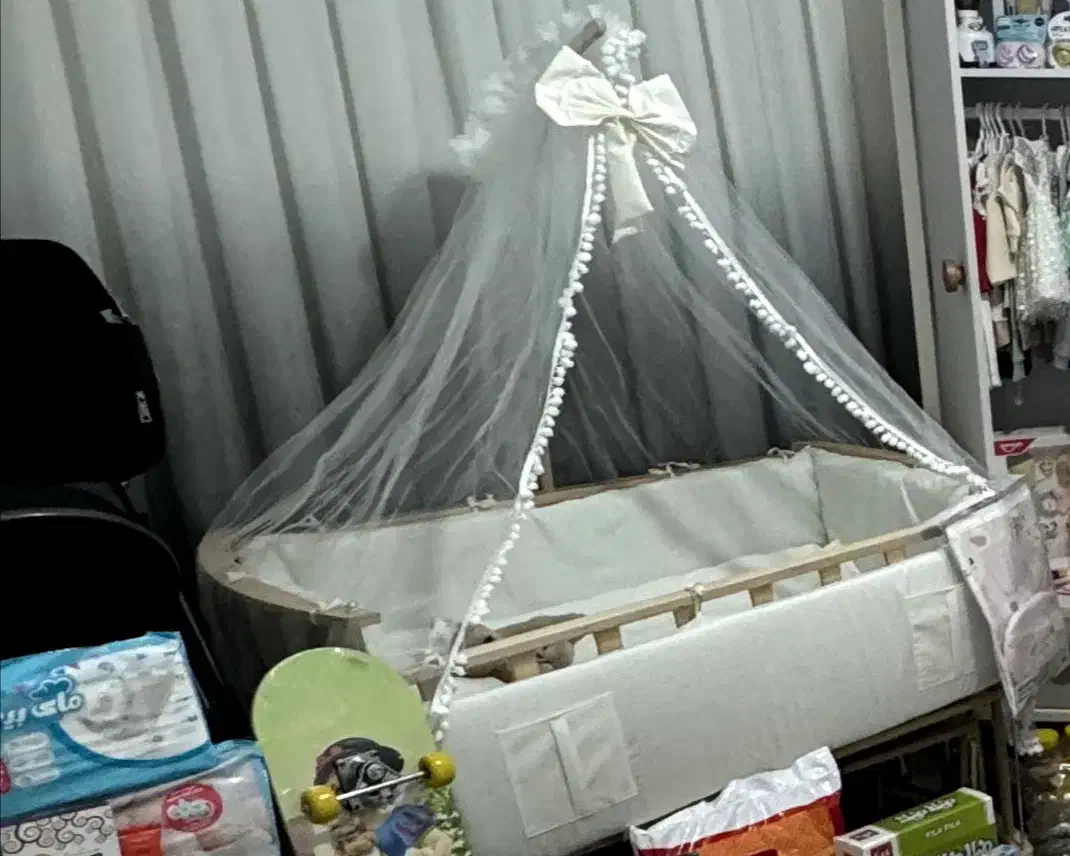 تخت کنار مادر|تخت و سرویس خواب|ساوه, |دیوار