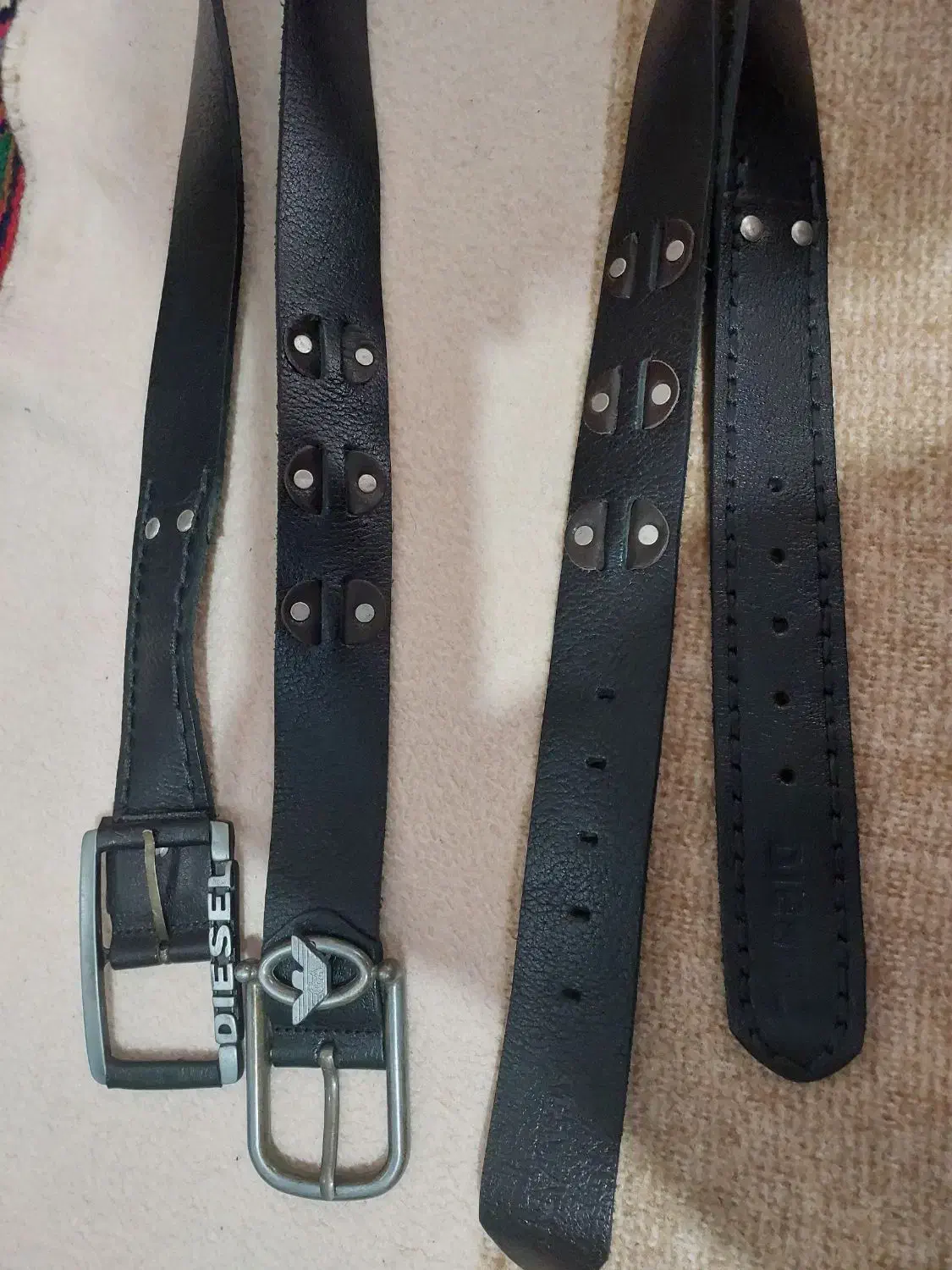 کمربند چرم طبیعی ترک و پهلوانی|کیف، کفش، کمربند|ملایر, |دیوار