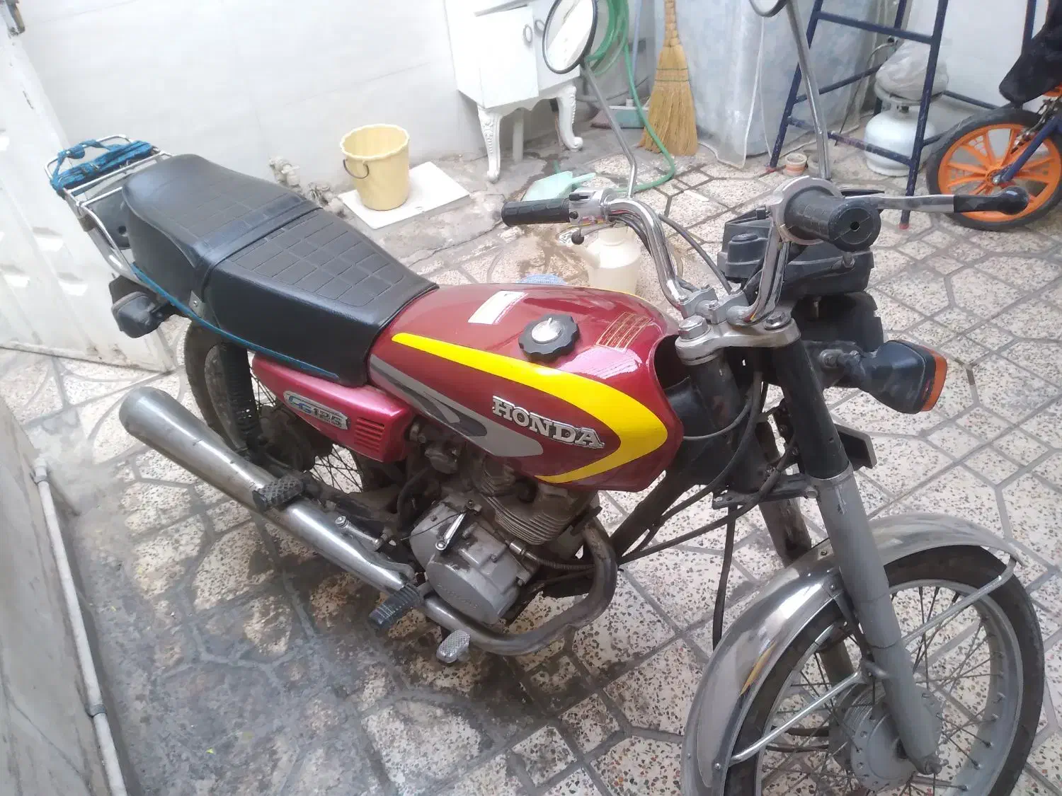 موتور‌سالم‌فقط‌یک‌تصادف‌جزعی‌داشته|موتورسیکلت|اسلام‌شهر, شهرک امام حسین (میان آباد)|دیوار