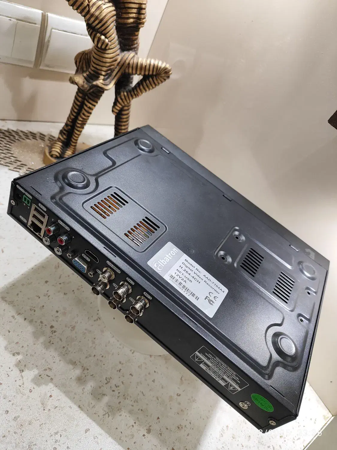 دستگاه DVR دی وی آر چهارکاناله الباترون albatron|دوربین مداربسته|دزفول, |دیوار