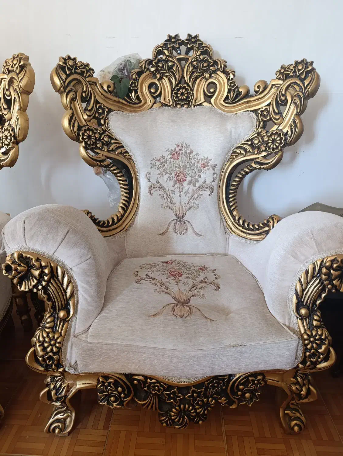 مبل سلطنتی تمام راش|مبلمان خانگی و میز عسلی|خوی, |دیوار