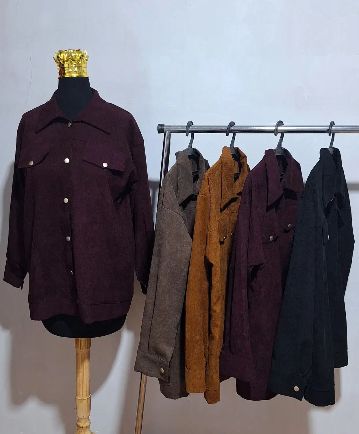 کت کبریتی مخملی به قی*مت عمد*ه به مدت محدود|لباس|خرم‌آباد, |دیوار