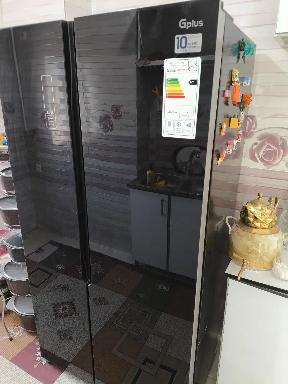 یخچال ساید جی پلاس|یخچال و فریزر|خرمآباد, |دیوار