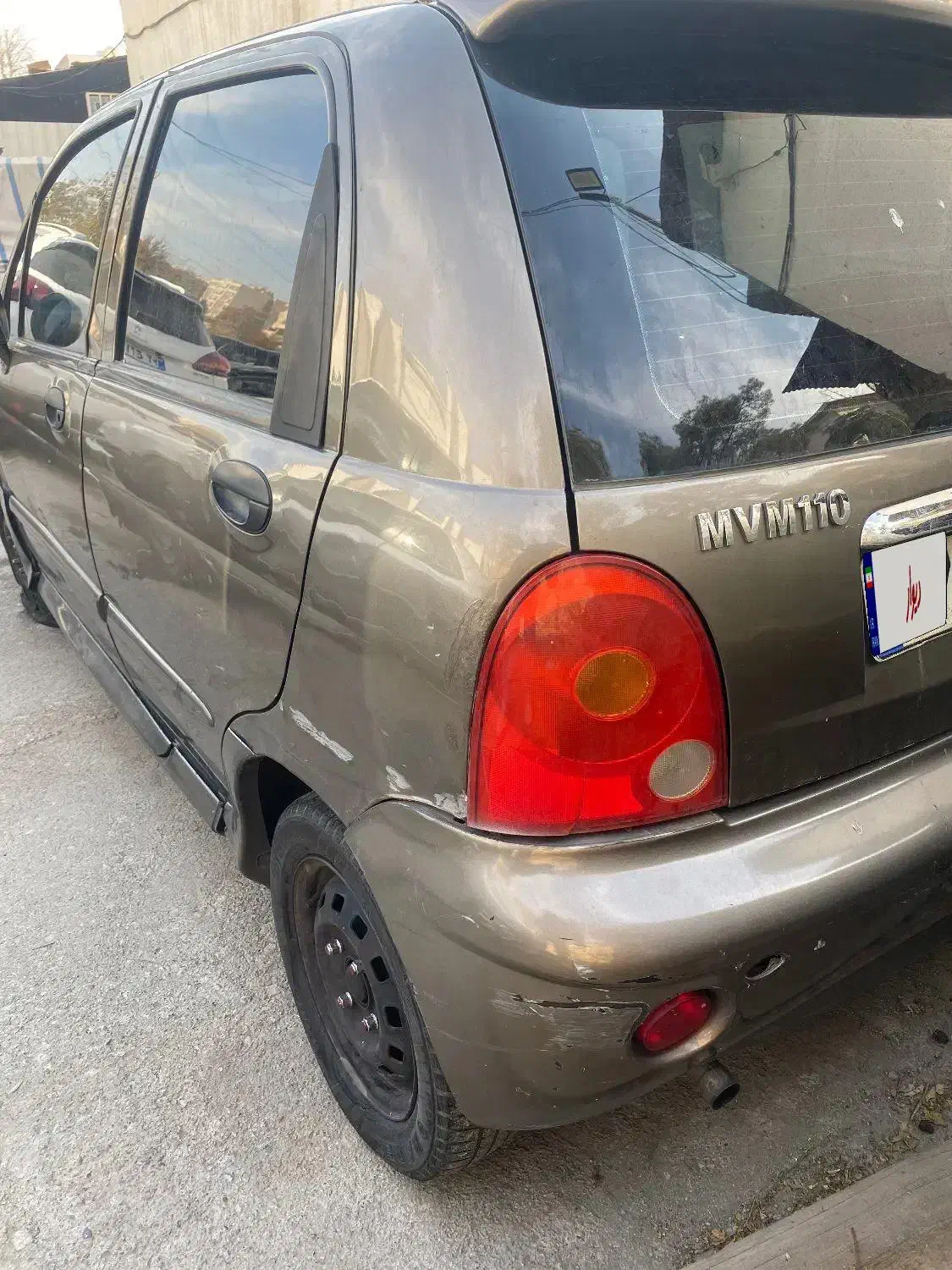 تصادفی ام وی ام ۱۱۰ مدل ۹۰|خودرو سواری و وانت|تهران, حکیمیه|دیوار