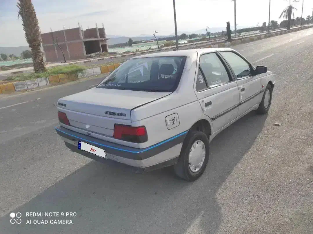 باسلام پژو405مدل1388بدون رنگ تک برگ سند|خودرو سواری و وانت|جیرفت, |دیوار