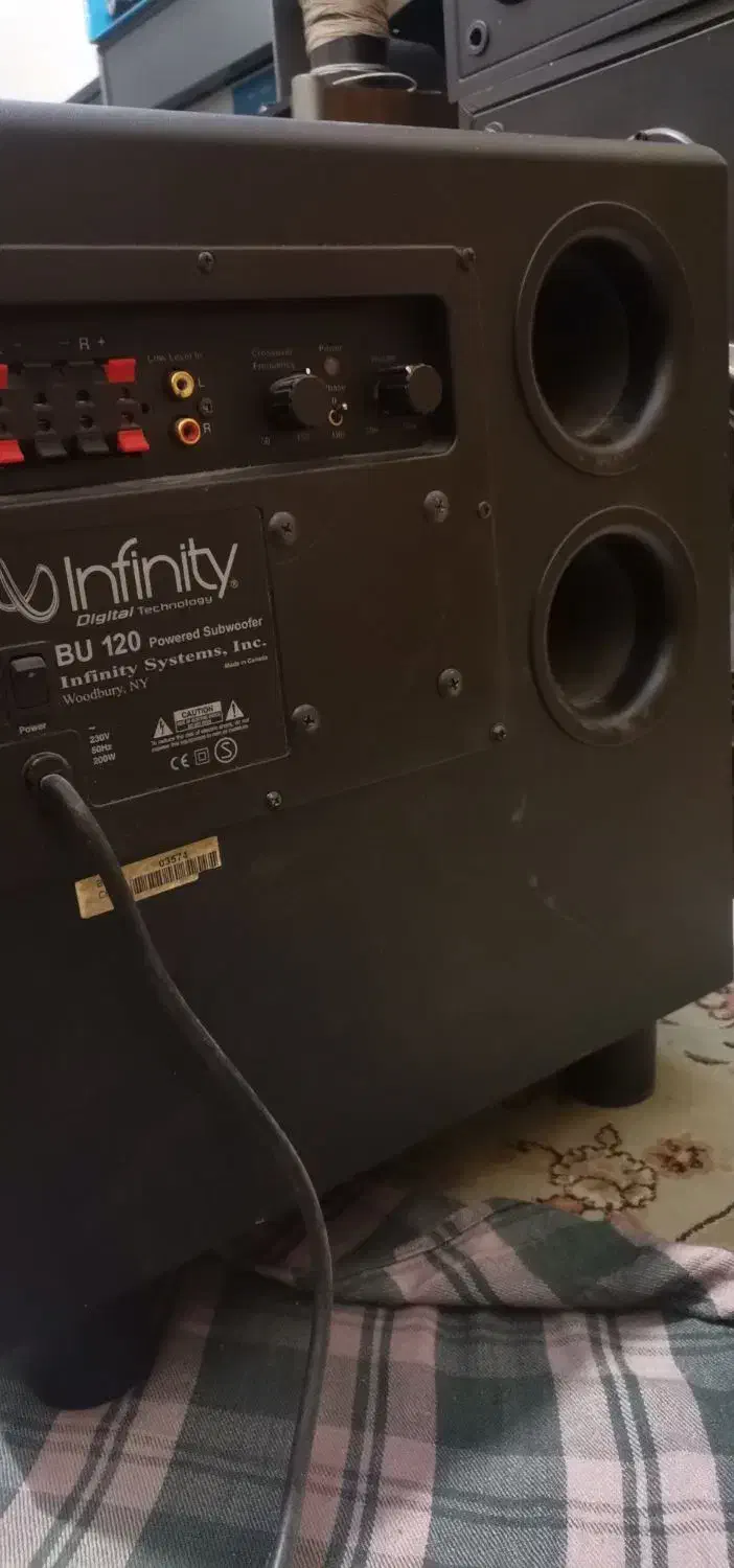 ساب 12 اینچ اینفینیتی|سیستم صوتی خانگی|پردیس, فاز ۳|دیوار