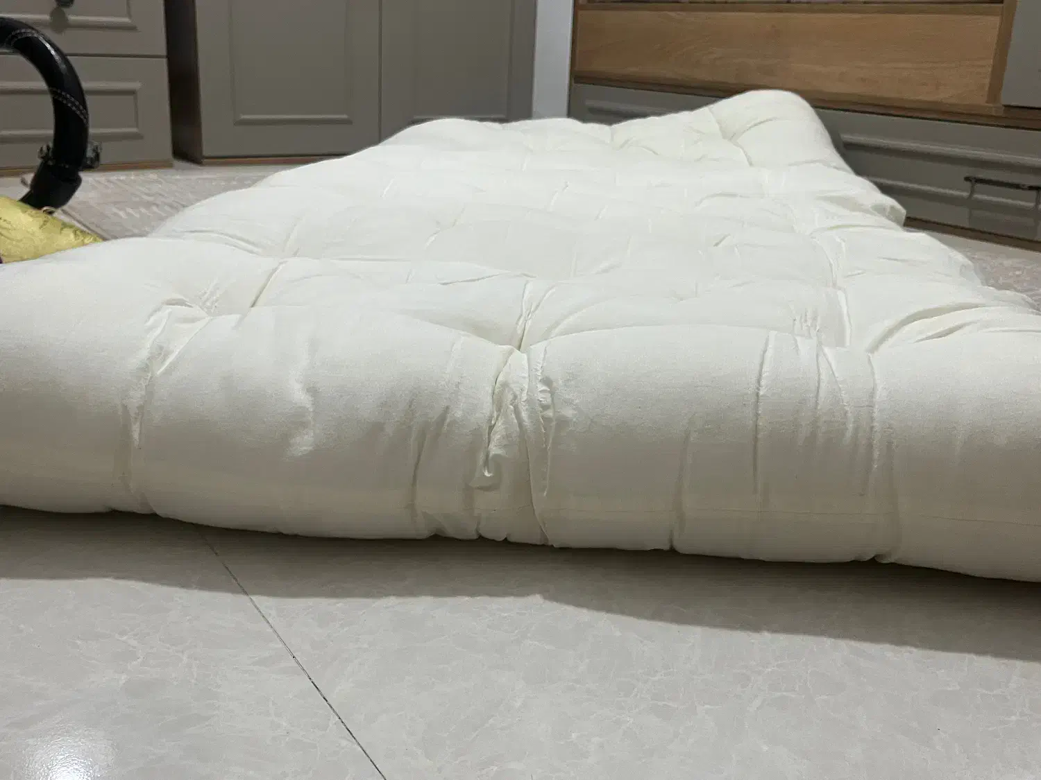 تشک ۲ عدد الیاف خارجی|رختخواب، بالش، پتو|قزوین, |دیوار