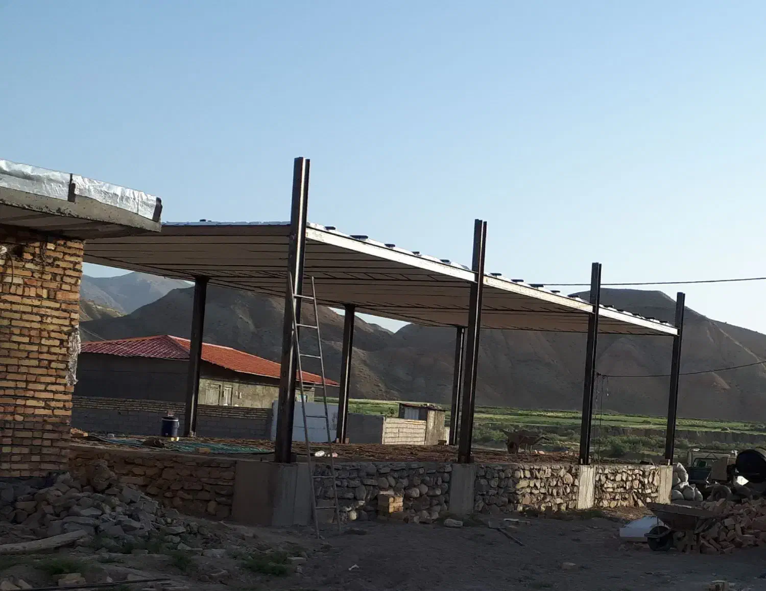 جوشکاری اسگلت شیروانی|خدمات پیشه و مهارت|وحیدیه, |دیوار