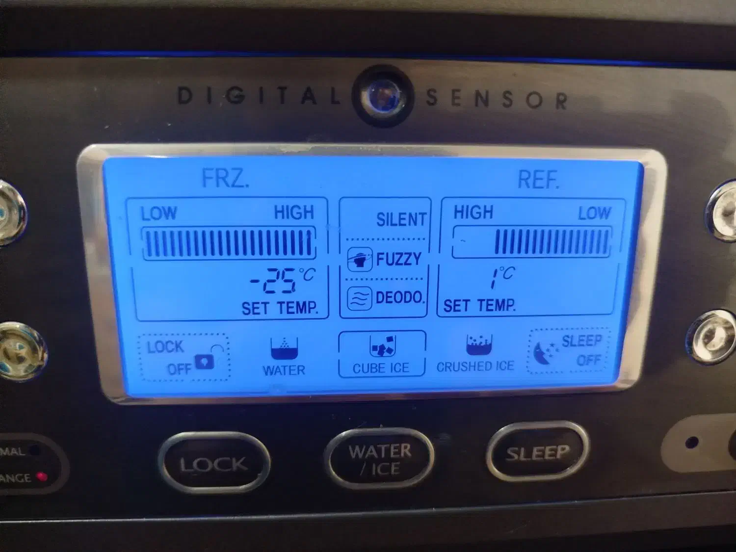 یخچال دوو ساید بای ساید 2411 سیلور|یخچال و فریزر|شیراز, فرگاز|دیوار