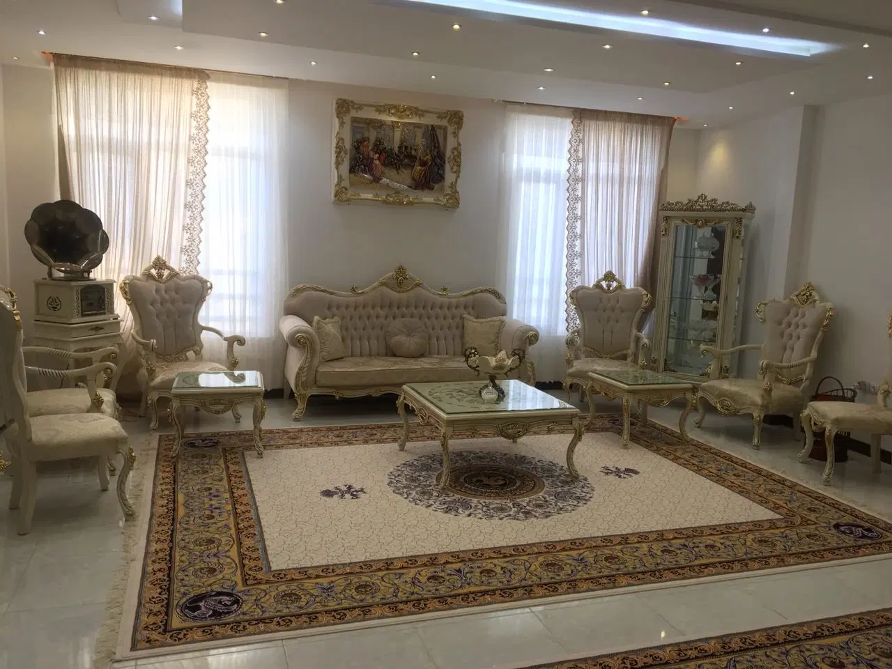 فرش|فرش|گلپایگان, |دیوار