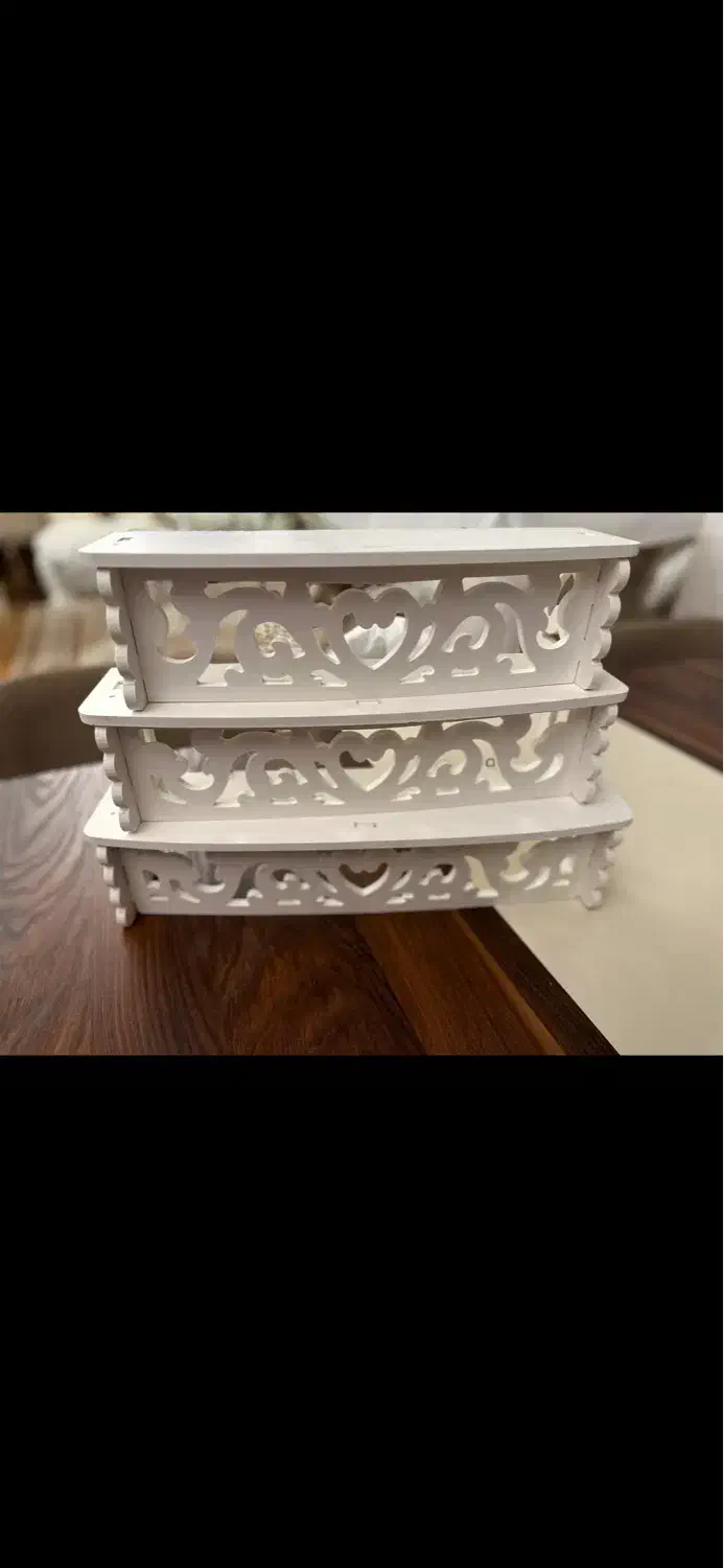 شلف آکبند ۳ تکه|کتابخانه، شلف، قفسه‌های دیواری|تبریز, |دیوار