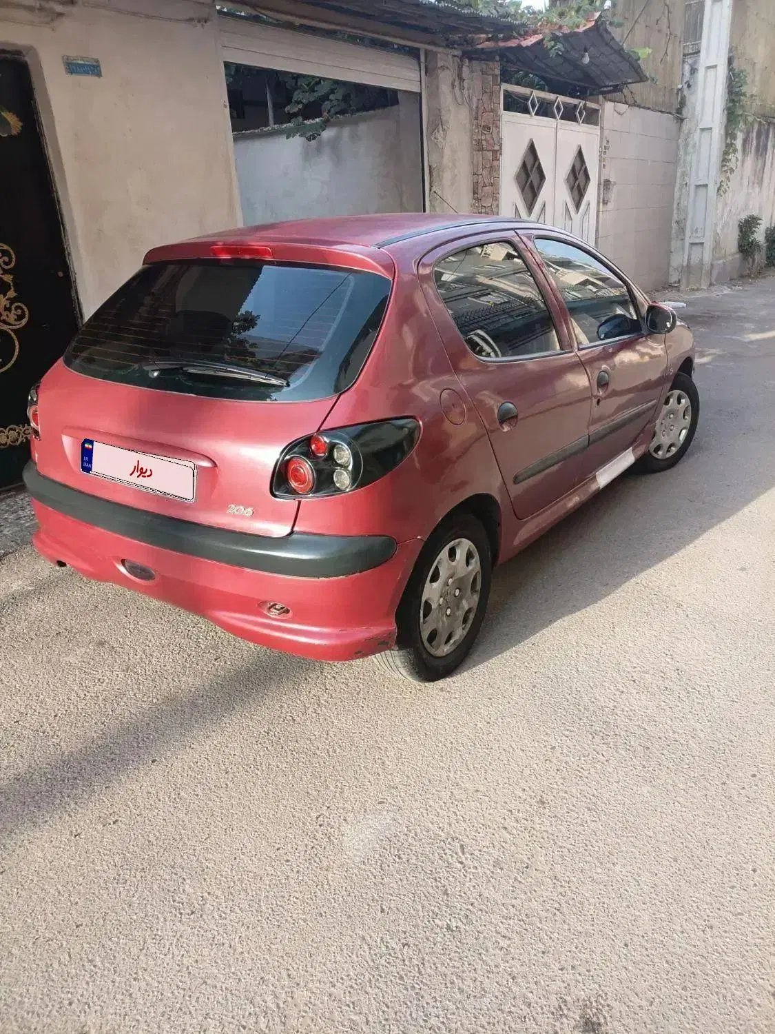 206مدل 82|خودرو سواری و وانت|رشت, اسماعیل آباد|دیوار