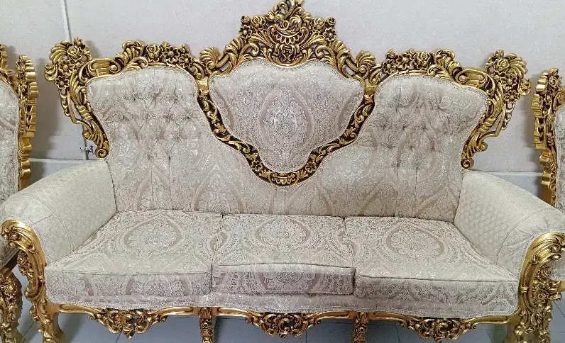 مبل سلطنتی 9 نفره|مبلمان خانگی و میز عسلی|نیشابور, هفده شهریور|دیوار