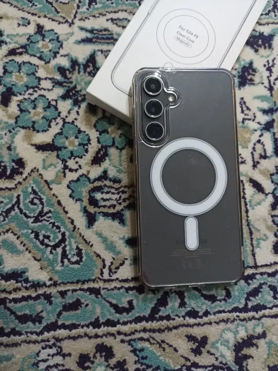 گارد شفاف s24 fe مگنتیک|لوازم جانبی موبایل و تبلت|قم, بنیاد|دیوار