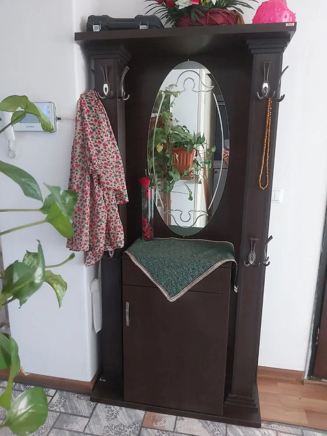 فروش جاکفشی آینه دار|جاکفشی، کمد، دراور|خلخال, |دیوار