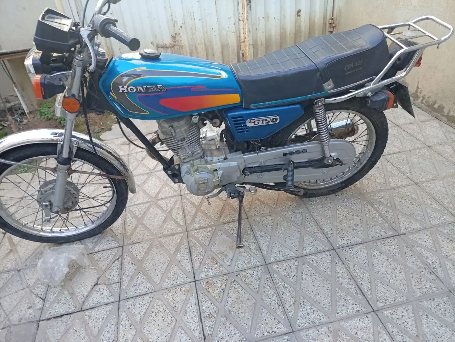 موتورسیکلت ۱۲۵.پلاک ملی|موتورسیکلت|گنبد کاووس, |دیوار