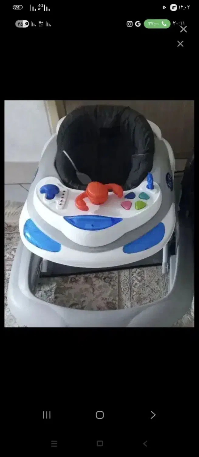 سلام روروک و کالسکه تمیز و در حد نو فروش فوری|کالسکه و لوازم جانبی|بومهن, |دیوار