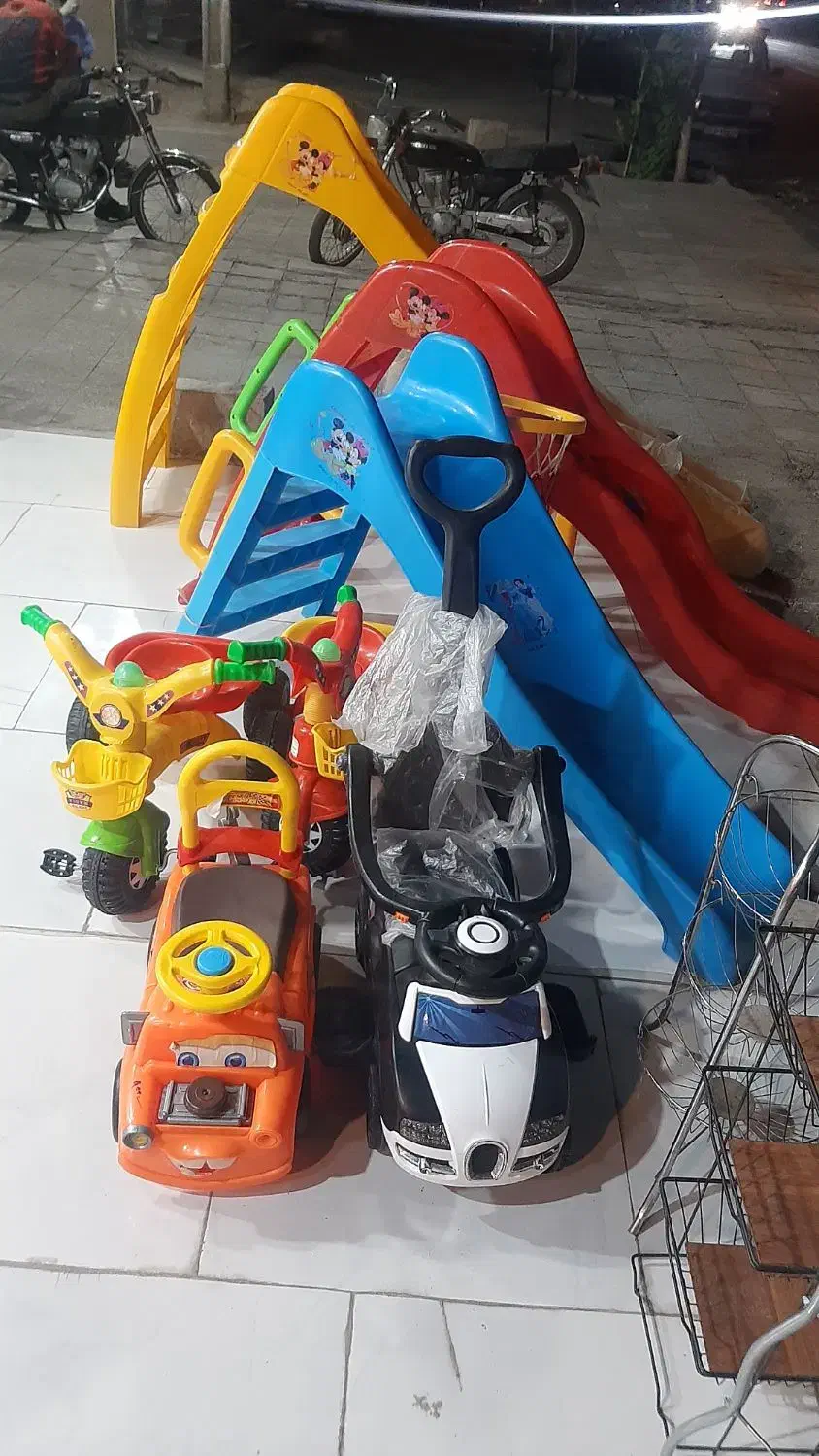 انواع اسبابازی سرسره وسه چرخه وماشین|اسباببازی بچه|زاهدان, |دیوار