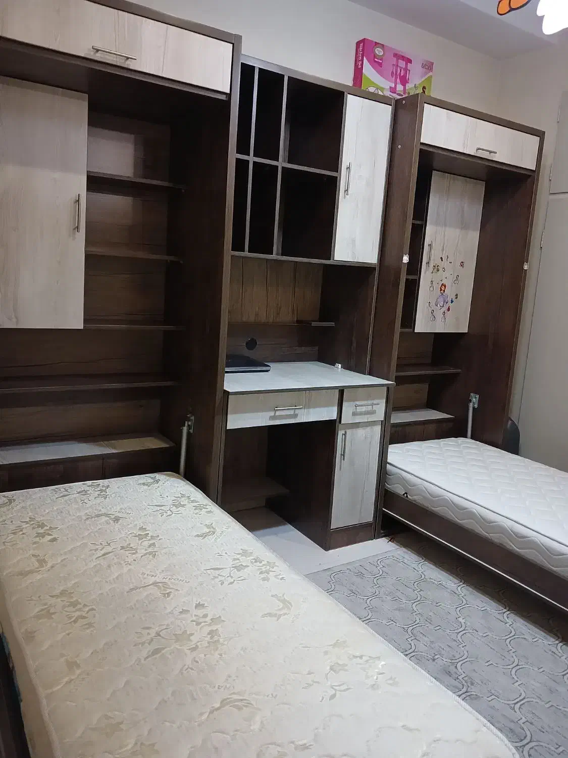 تخت کمجا تاشو با تشک ، ساخت سفارشی|تخت و سرویس خواب|کرج, مهرویلا شمالی|دیوار