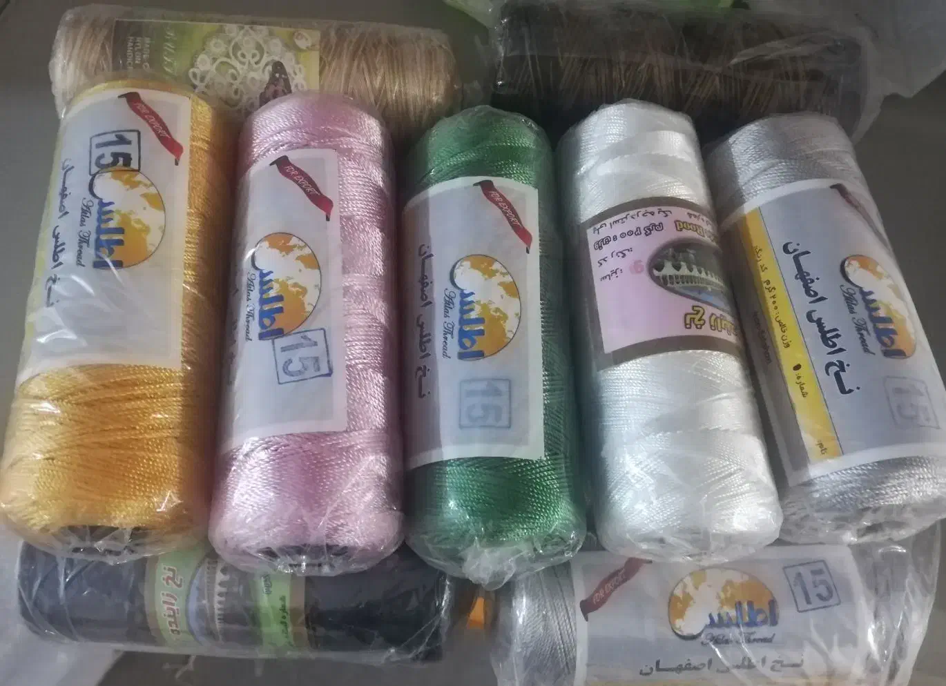 نخ قلاب بافی، پلی استر درجه 1|لوازم خیاطی و بافتنی|مشهد, الهیه|دیوار