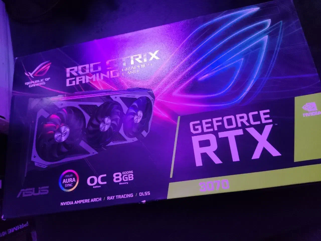 کارت گرافیک RTX3070-8G ایسوس ROG|قطعات و لوازم جانبی رایانه|کرج, شهرک فهمیده|دیوار