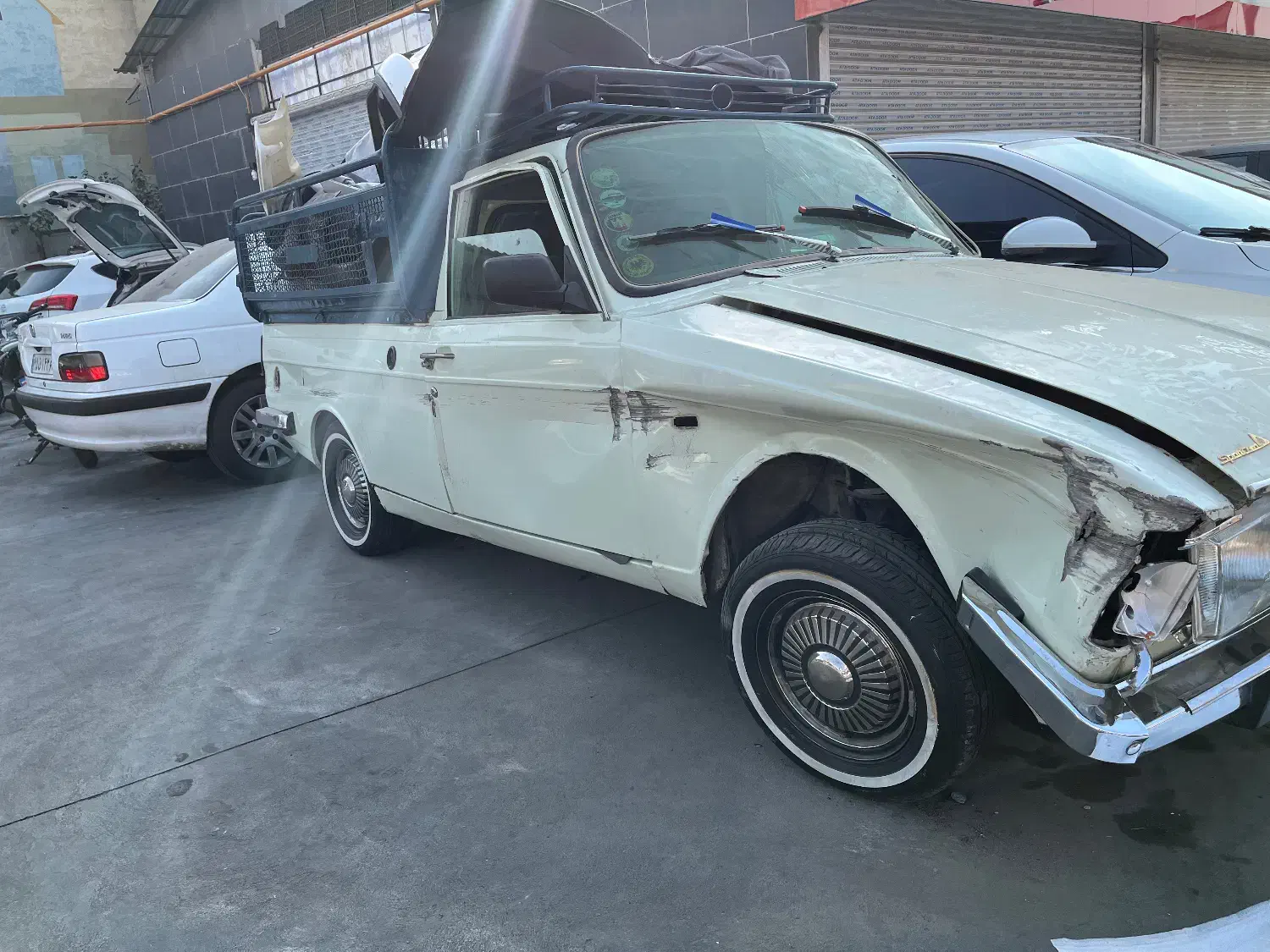 پیکان وانت تصادفی مدل ۹۱دوگانه سوز|خودرو سواری و وانت|تهران, جوانمردان (اندیشه)|دیوار