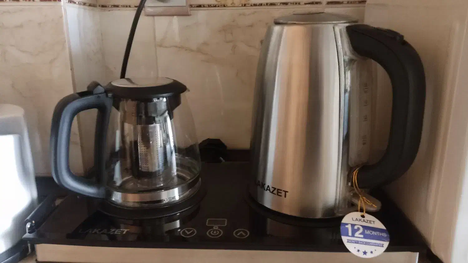 سماورگازی اکبربرادران و چای سازلاکازت|سماور، چای‌ساز، قهوه‌ساز|قزوین, |دیوار