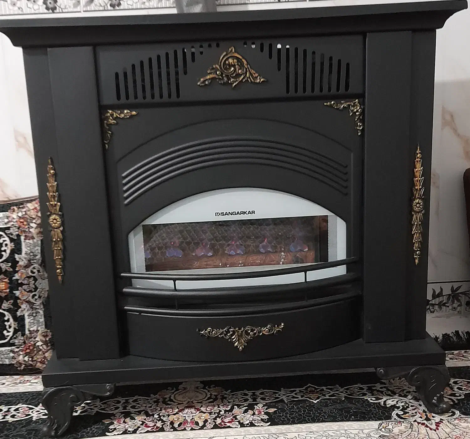 بخاری شومینه 28هزار|بخاری، هیتر، شومینه|خنجین, |دیوار