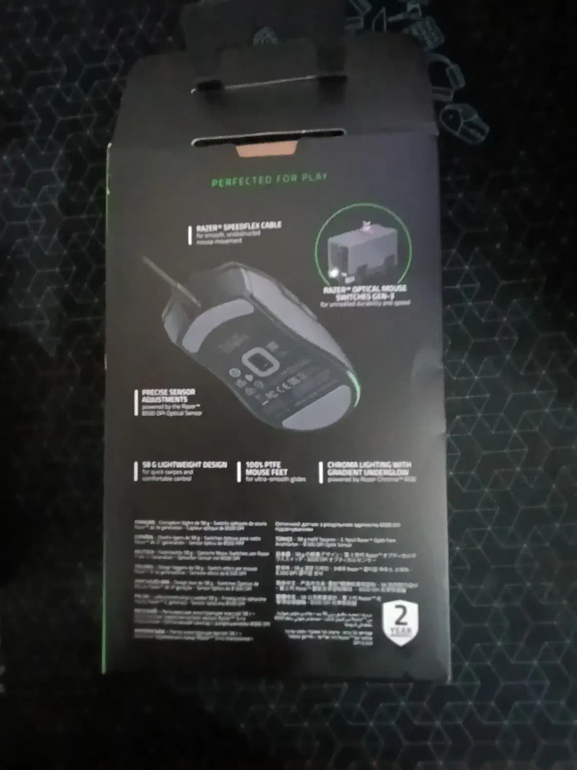 موس گیمنگ حرف ای در حدنو|قطعات و لوازم جانبی رایانه|کرمانشاه, |دیوار