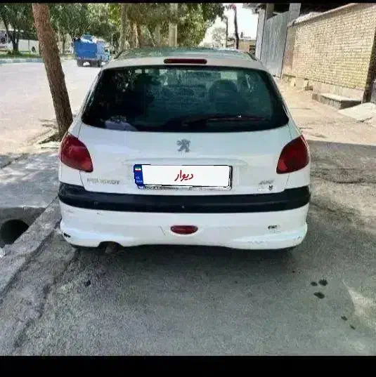 پژو 206 تیپ 3 بدون رنگ|خودرو سواری و وانت|اصفهان, آزادان|دیوار