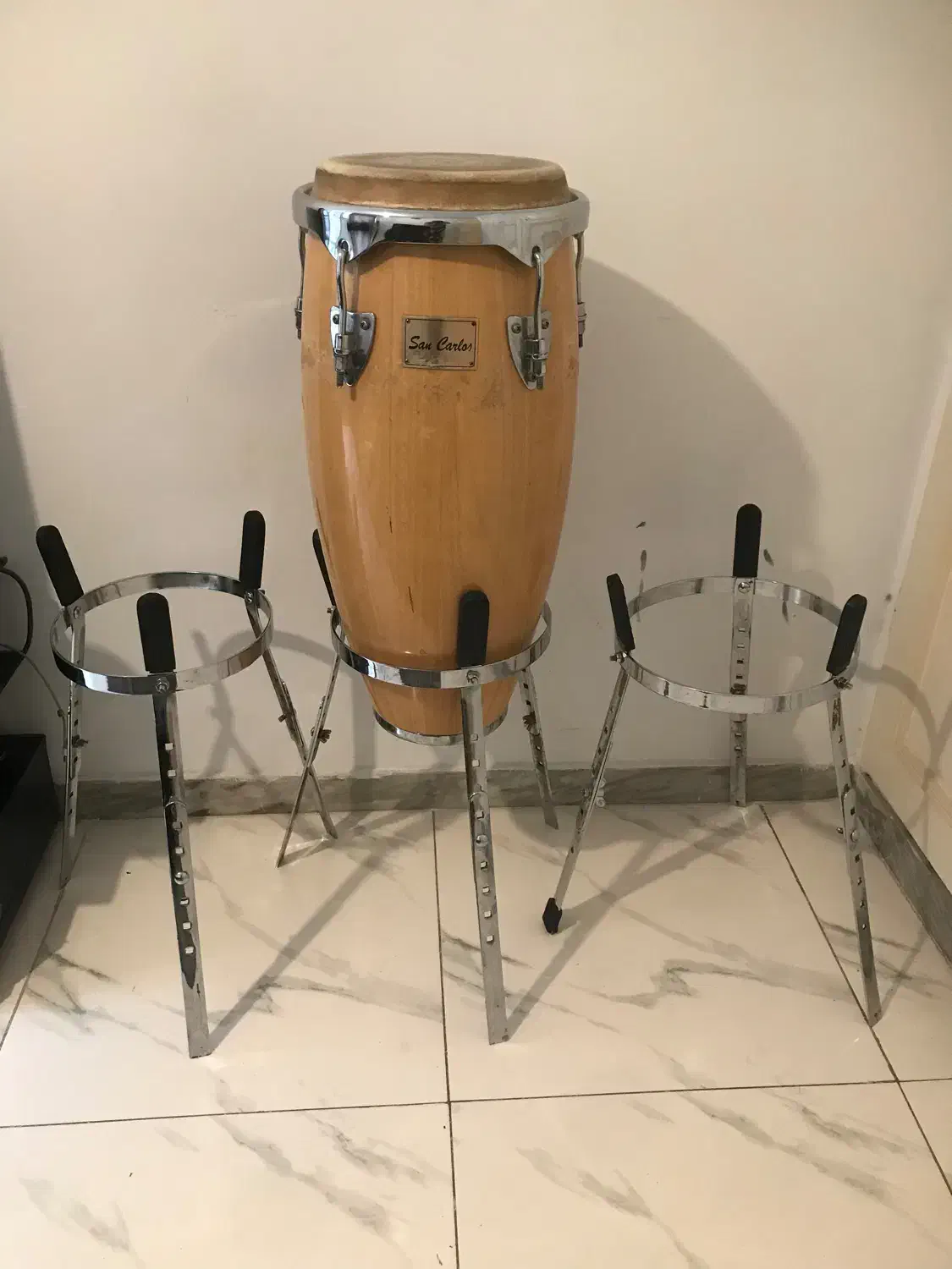 تومبا سایز ۱۱/۳۴ همراه با پایه San carlos|درام و پرکاشن|تهران, تهرانپارس جنوبی|دیوار