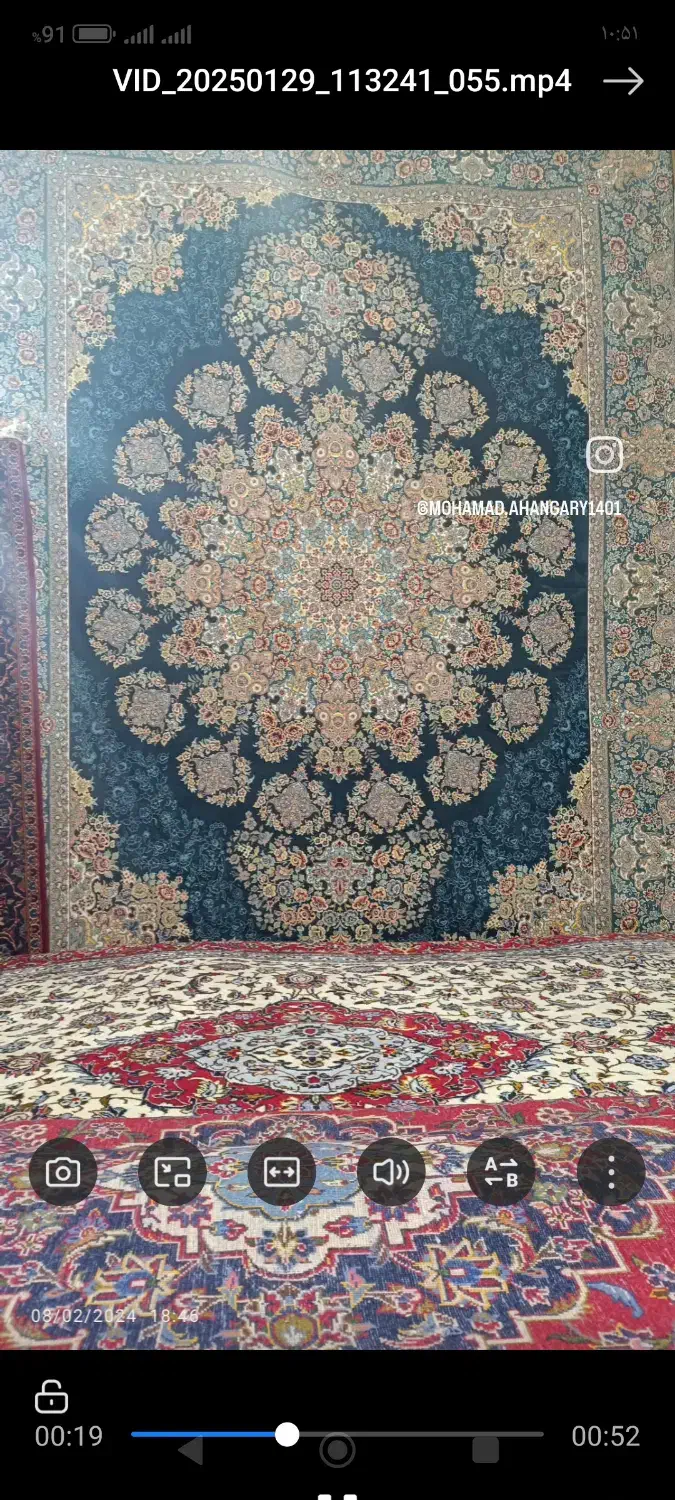 فرشماشینی ۱۲متری|فرش|تالش, هشتپر|دیوار