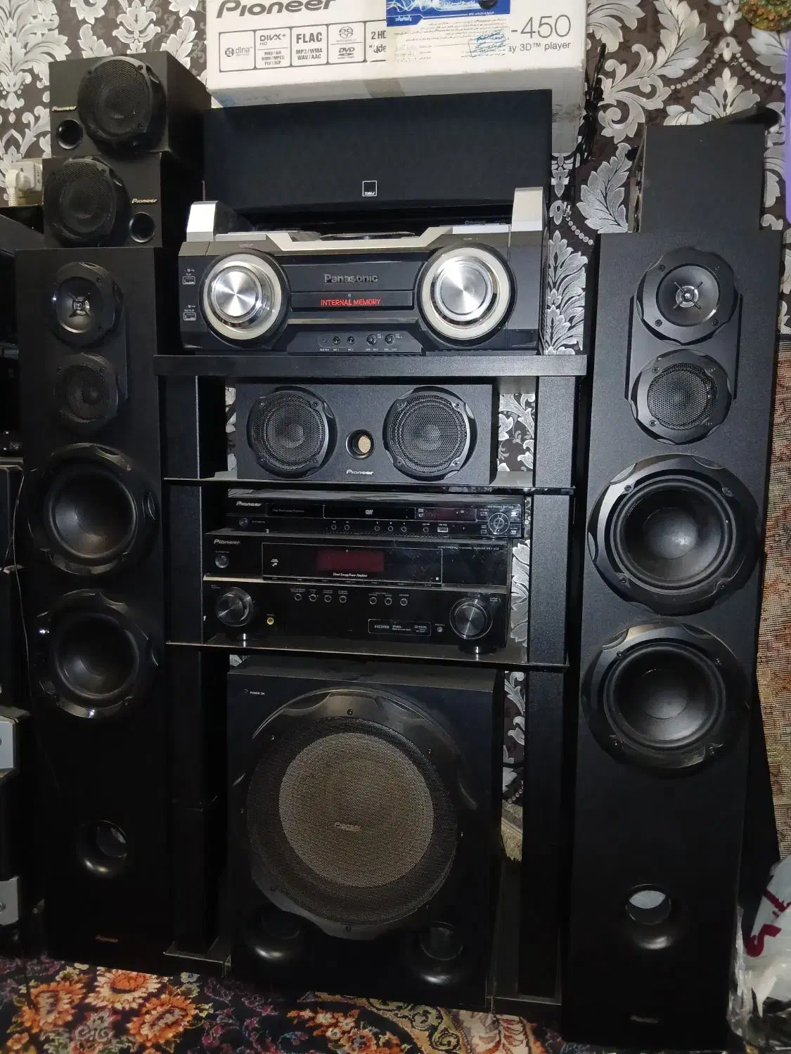 سیستم وسینما خانگی پایونیر|سیستم صوتی خانگی|تهران, جیحون|دیوار