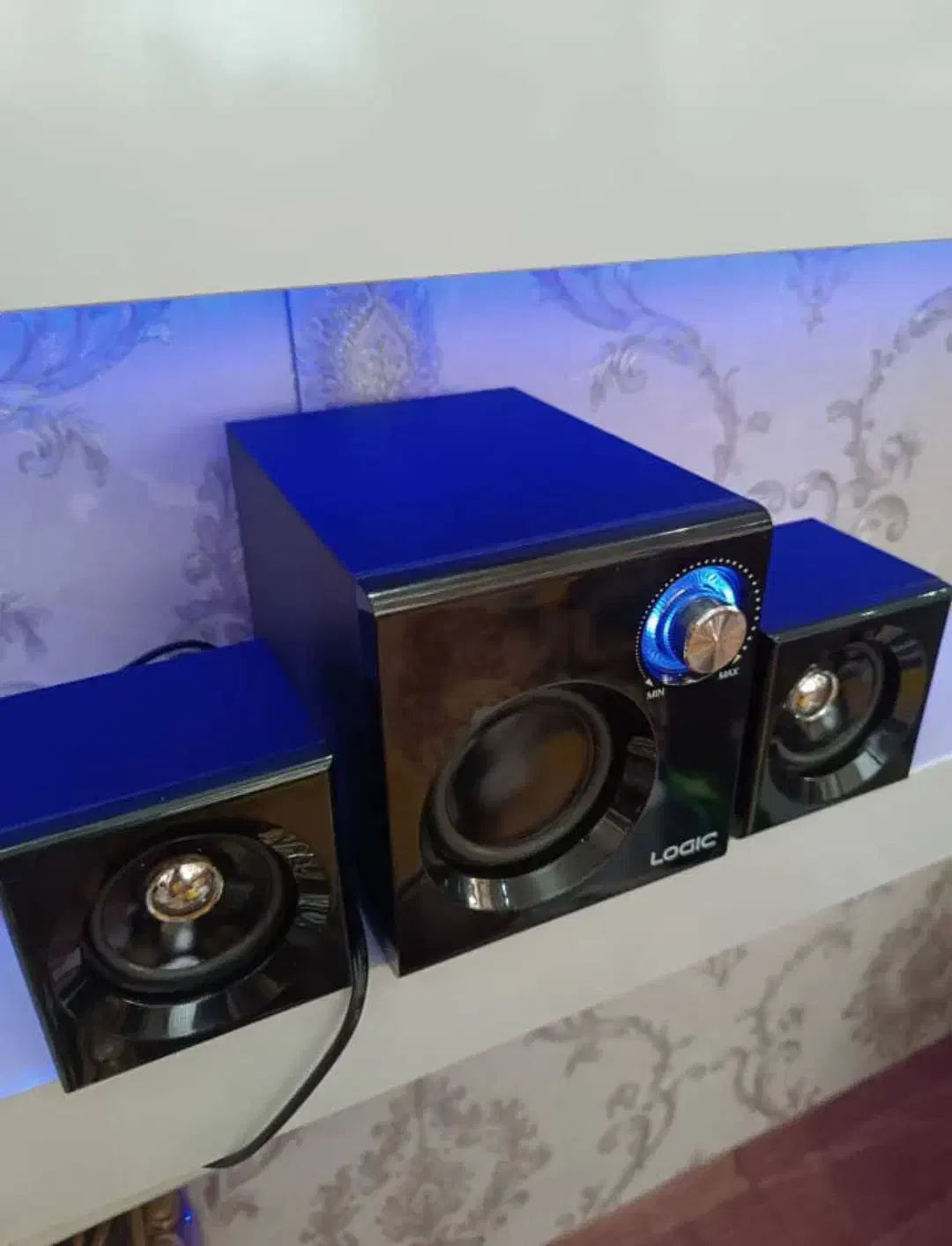 اسپیکر باند سه تیکه کامپیوتر pc و لپتاپ|سیستم صوتی خانگی|خوی, |دیوار