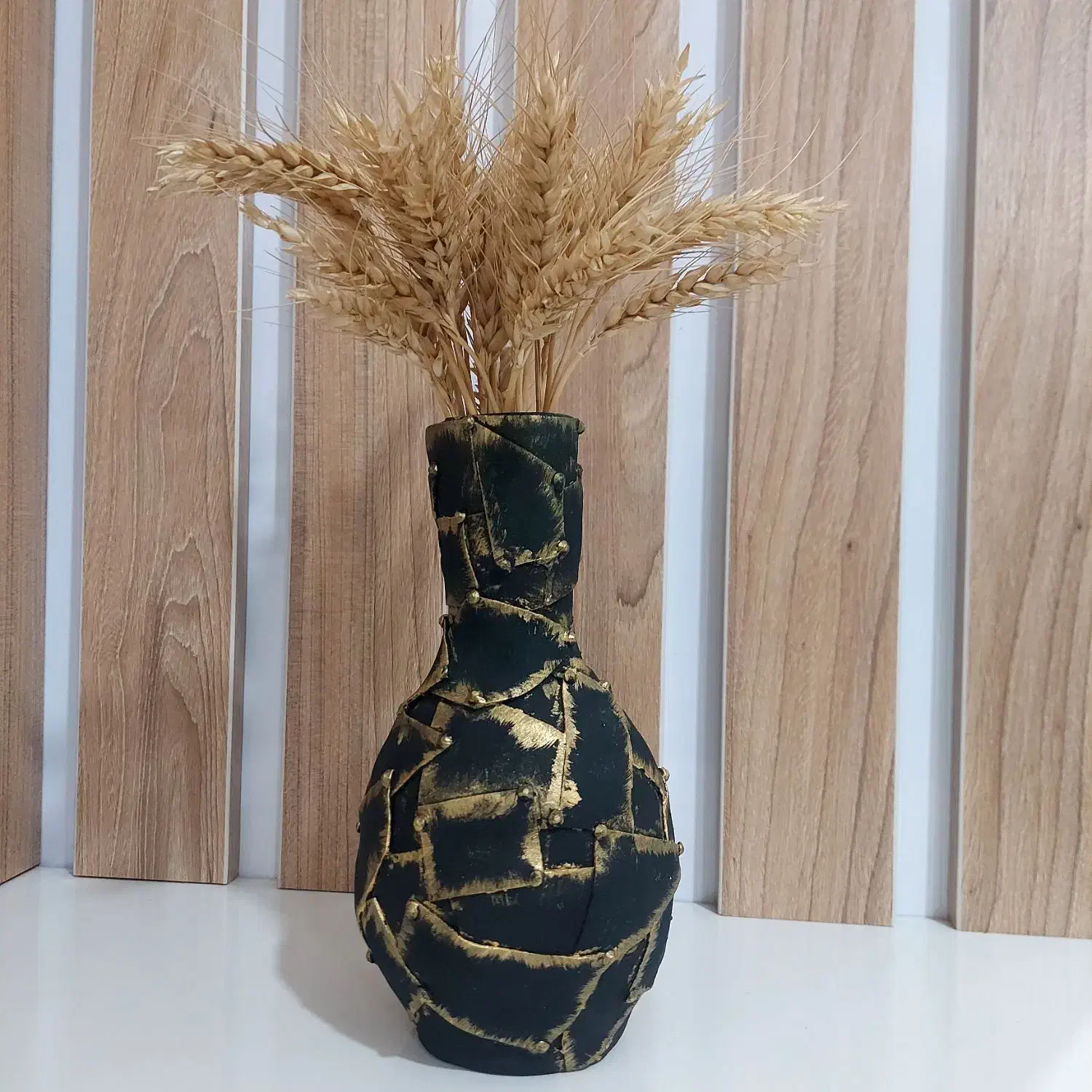 تابلو کالیگرافی و گلدان|تابلو، نقاشی، عکس|پاکدشت, پاکدشت (مامازند)|دیوار