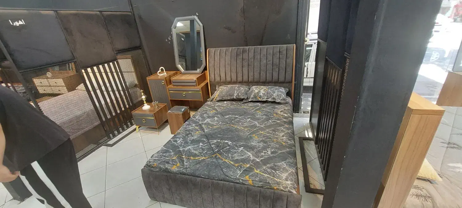 سرویس کامل،کنسول کشودار|تخت و سرویس خواب|گلبهار, شهر جدید گلبهار|دیوار