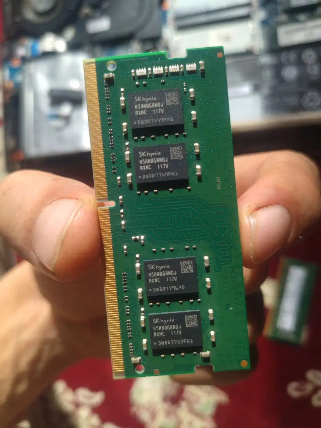 دو عدد رم لپتاپ ۸ گیگ ddr4|قطعات و لوازم جانبی رایانه|تهران, مخصوص|دیوار