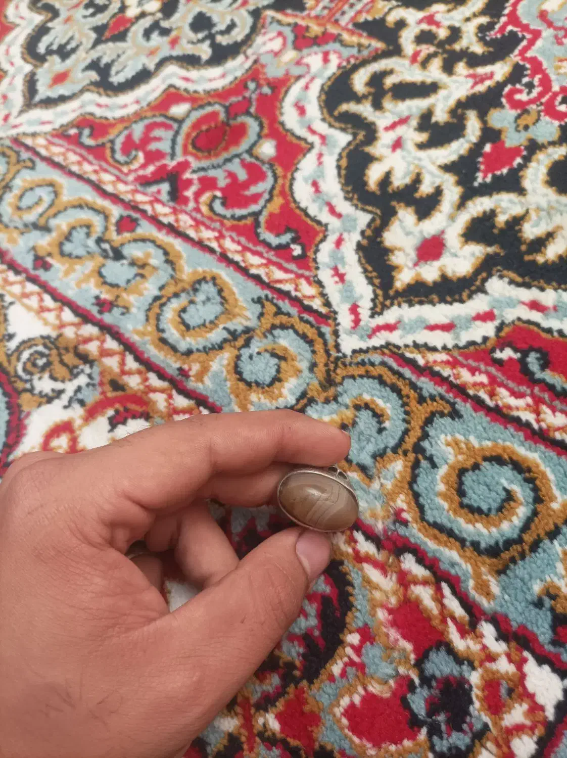 انگشتر قدیمی نقره|جواهرات|برازجان, |دیوار