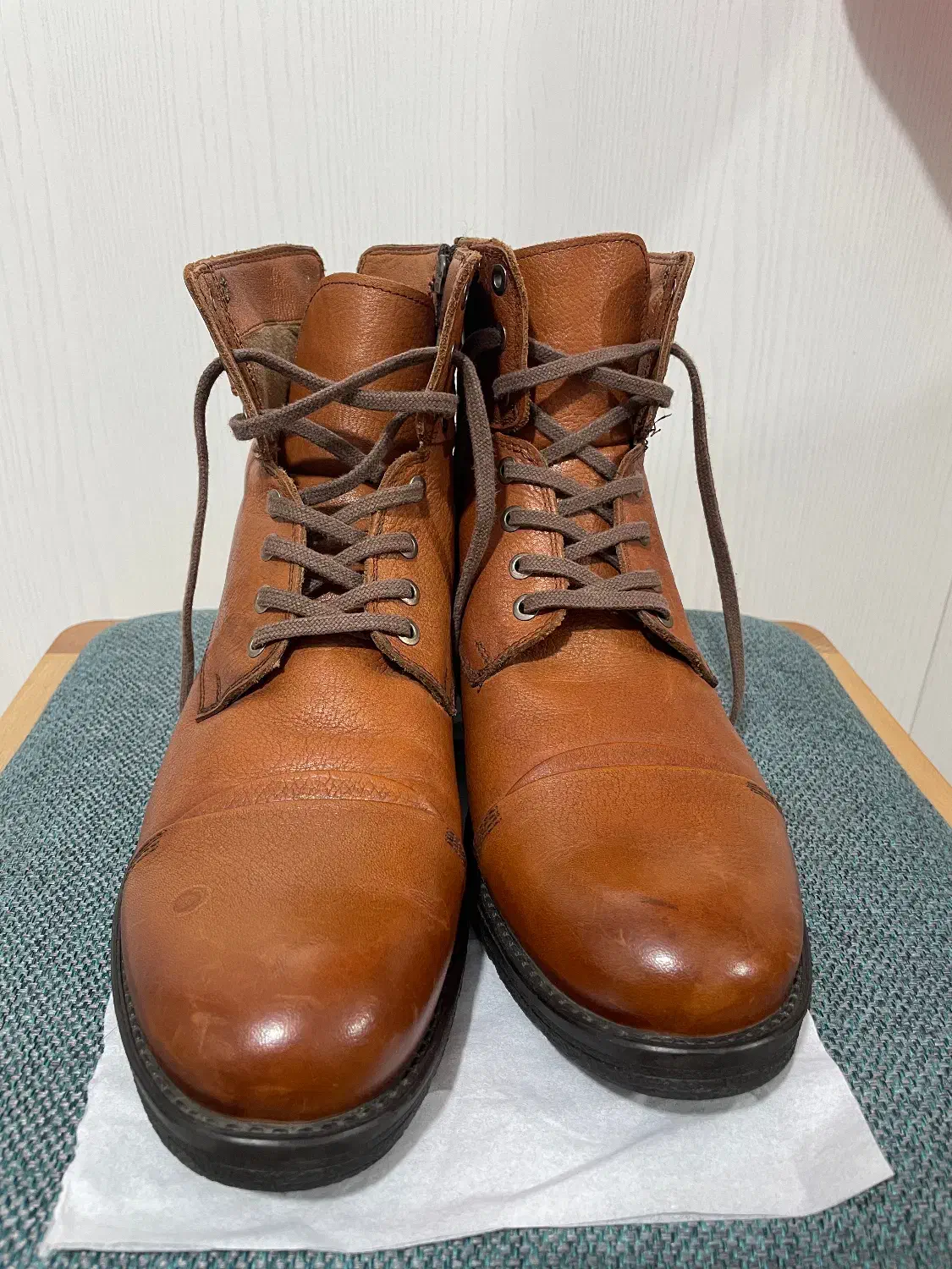 بوت عسلی مردانه سایز 42 و 43|کیف، کفش، کمربند|تهران, شهرک فردوس (حسینی)|دیوار