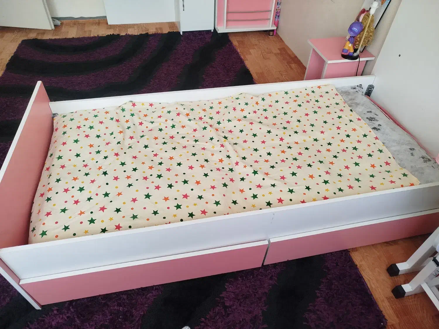 ست نوجوانی دخترانه|تخت و سرویس خواب|تبریز, |دیوار