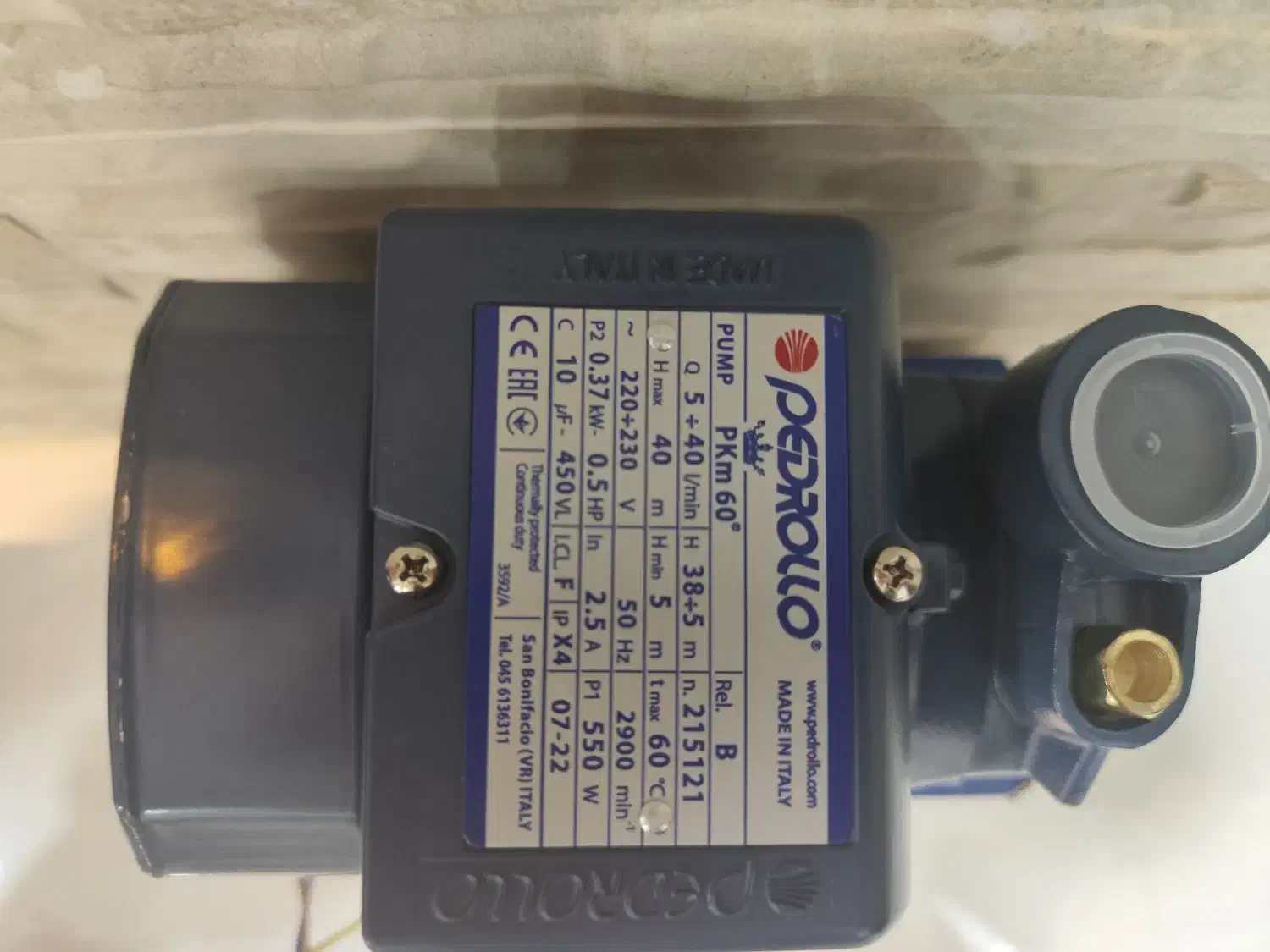 پمپ آب pedrollo ایتالیا|مصالح و تجهیزات ساختمان|آبادان, |دیوار