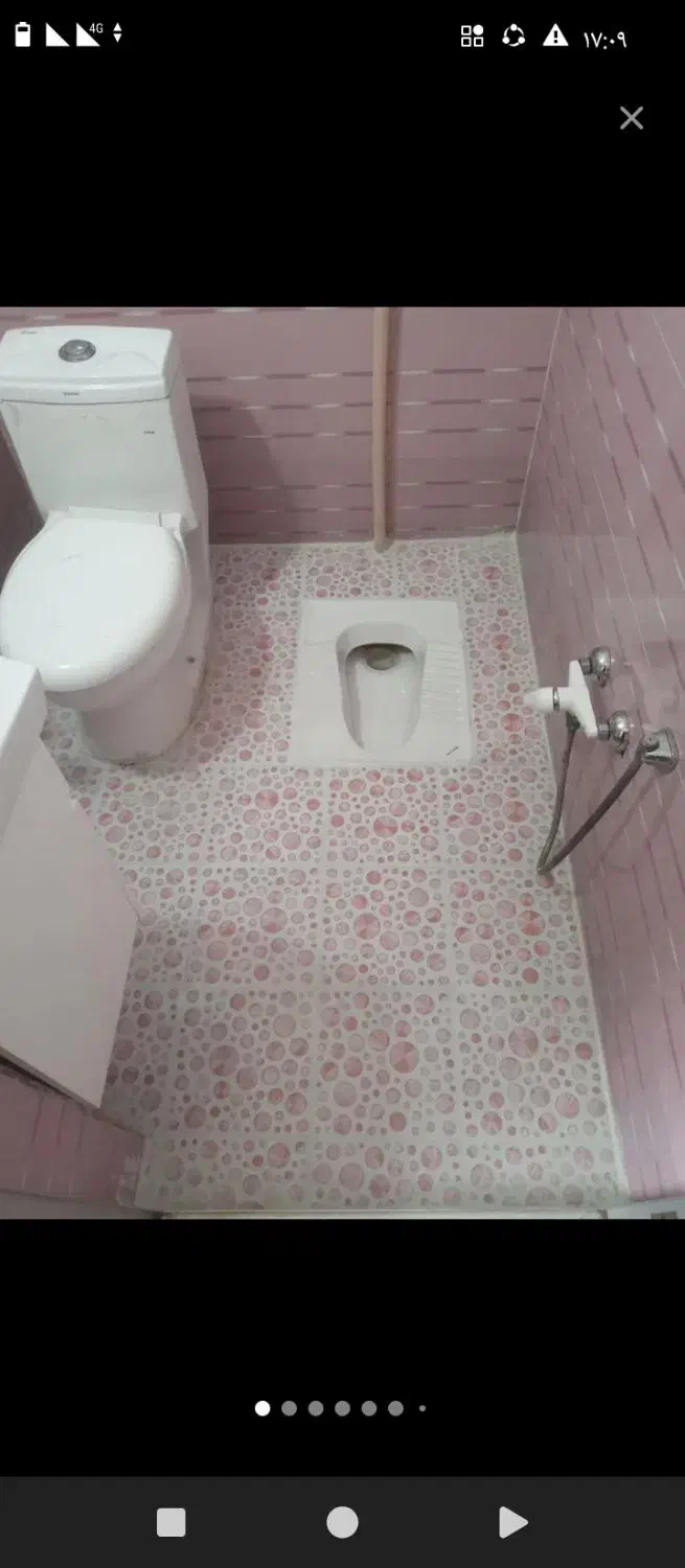 رفع نشتی لوله فاضلاب و عایق  حمام سرویس بالکن پشت|خدمات پیشه و مهارت|بروجرد, |دیوار