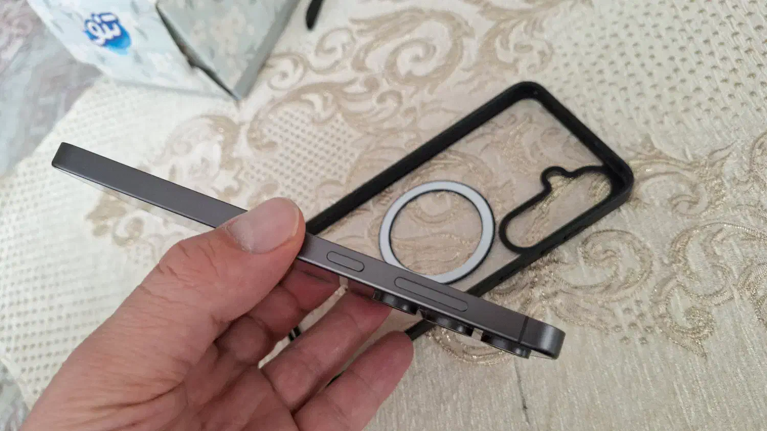 گوشی Samsung S24 FE  معاوضه با S20 FE|موبایل|بجنورد, |دیوار